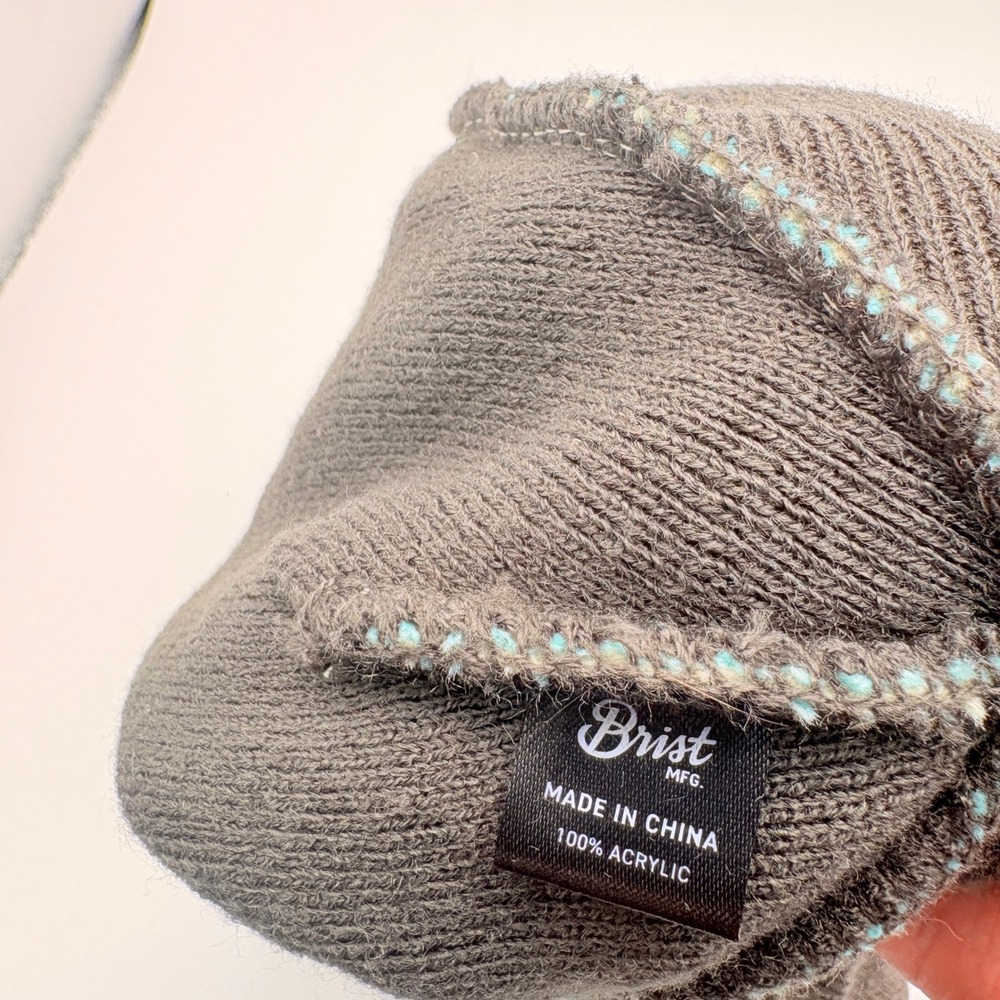 Subaru Mountain Pom Pom Knit Beanie Forester Landscape Hat - Picture 4 of 6
